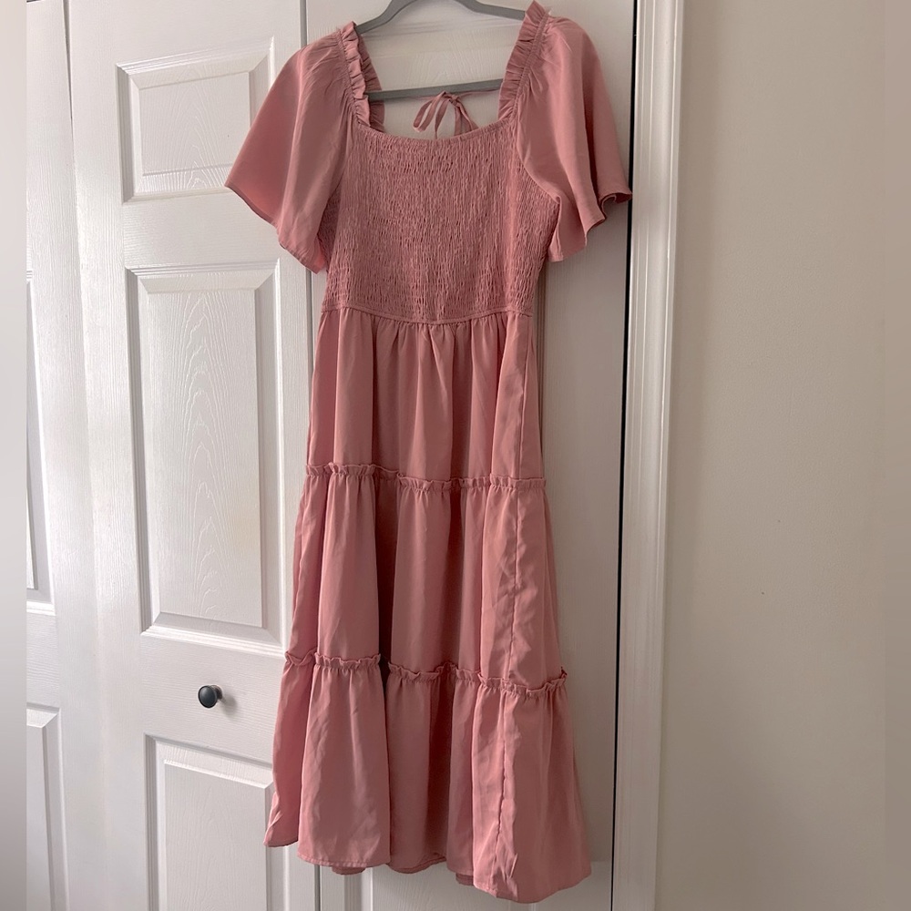 Pink sundress
